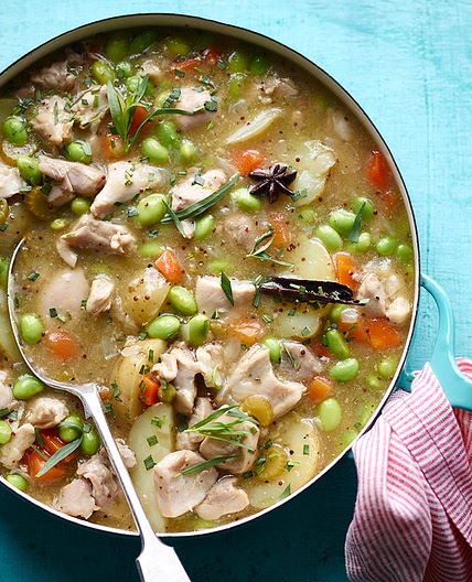 Quick chicken stew