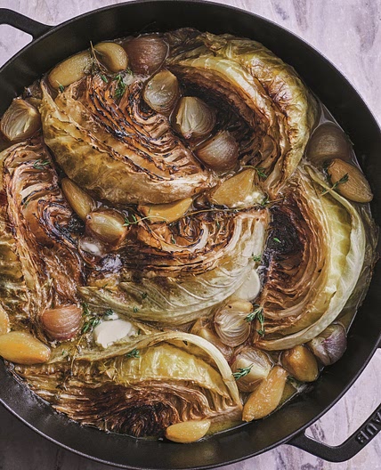 Melted Green Cabbage