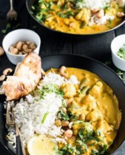 Coconut Vegetarian Korma