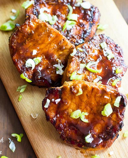 Sticky Chinese BBQ Pork | Slimming & Weight Watchers Friendly