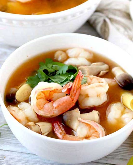Tom Yum Soup Recipe (Thai Soup Recipe)
