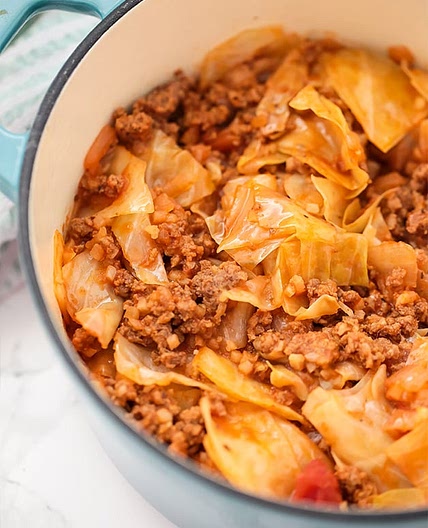 One Pot Unstuffed Cabbage Roll (Paleo, AIP, Whole30)