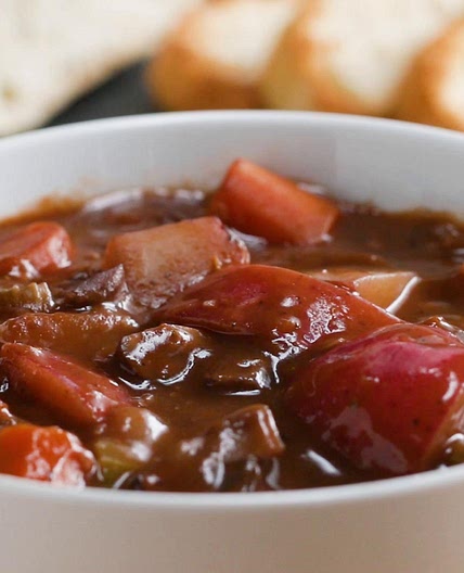 Hearty Vegetable Stew Recipe by Tasty