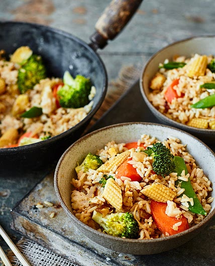 Egg-fried rice