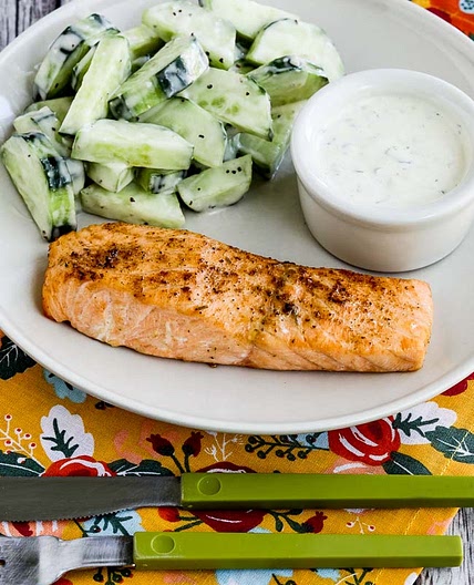 Air Fryer Salmon Recipe (with Mustard-Herb Sauce)