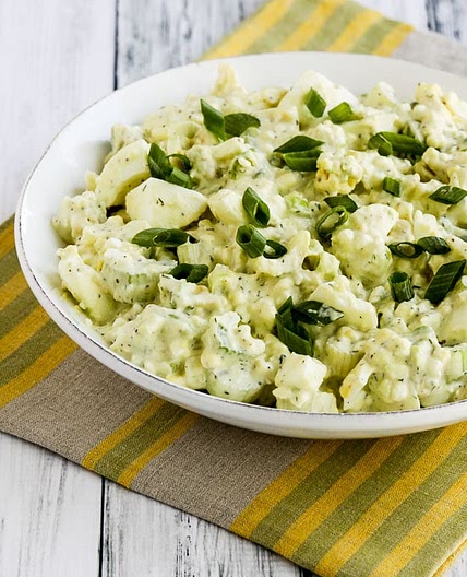 Avocado Egg Salad with Cottage Cheese