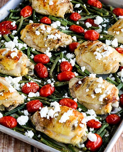 Sheet Pan Greek Chicken Meal
