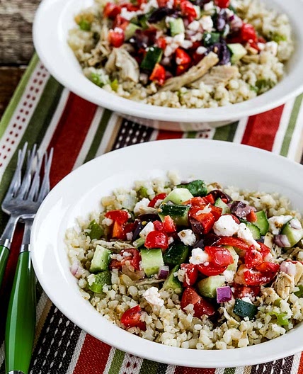 Instant Pot Greek Chicken Bowls