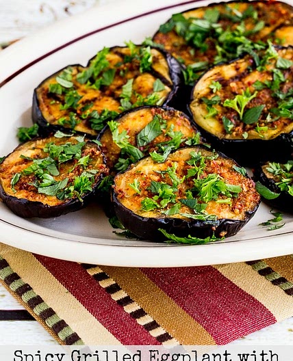 Spicy Grilled Eggplant