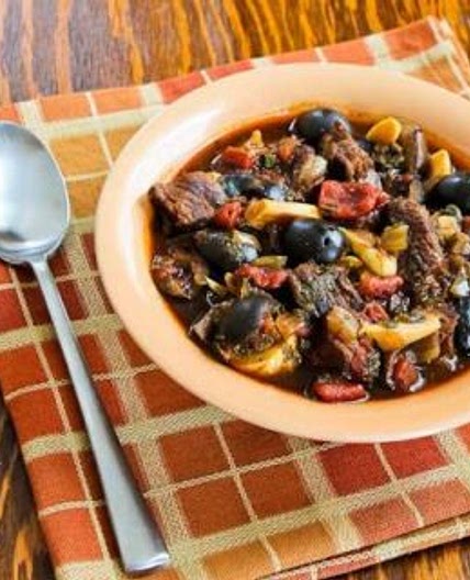 Slow Cooker Mediterranean Beef Stew