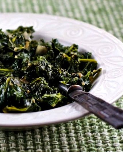 Sautéed Kale with Garlic and Onion