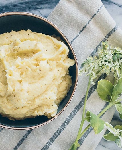 Creamy Whipped Parsnip Mash • Bare Root Girl