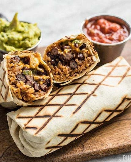 Make Ahead Bean and Cheese Burritos