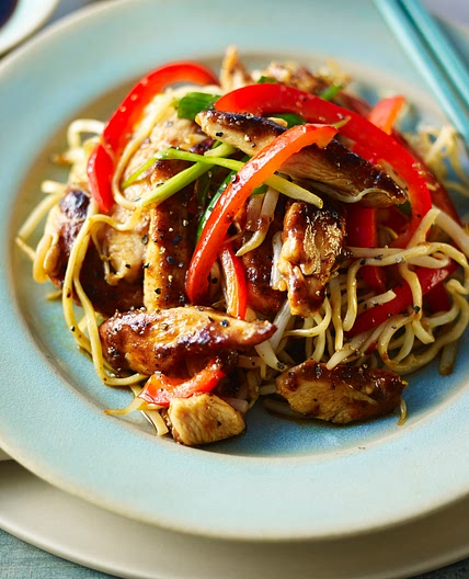 Easy chicken chow mein