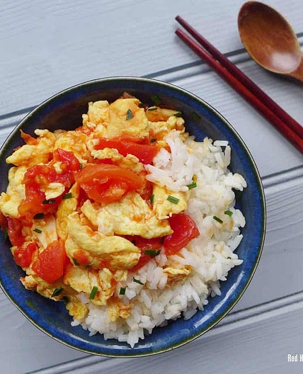 Tomato and egg stir-fry (番茄炒蛋)