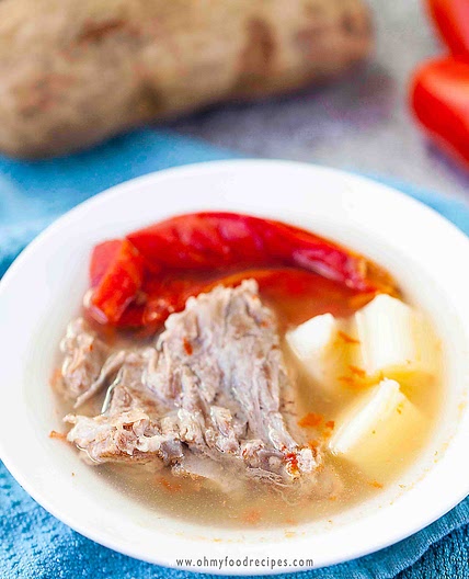 Tomato Potato Pork Bone Soup