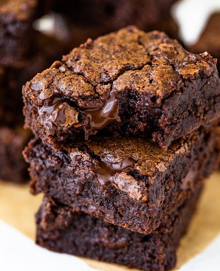 Easy One Bowl Fudgy Cocoa Brownies