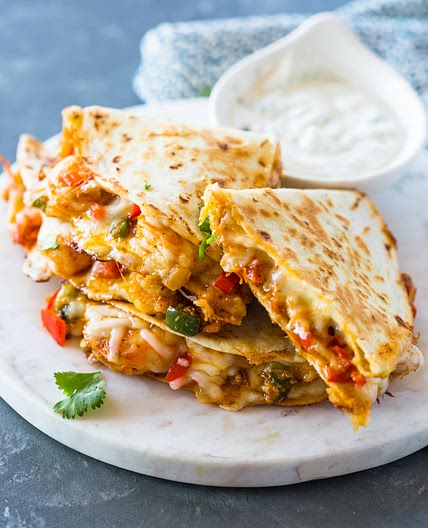 Shrimp Quesadillas