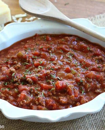 Best Ever Homemade Spaghetti Sauce
