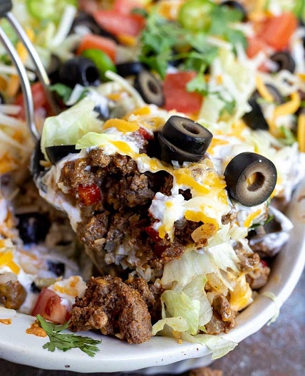 Low Carb Taco Casserole Recipe