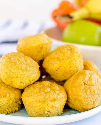 Baby Led Weaning Muffins Apple Banana and Carrot