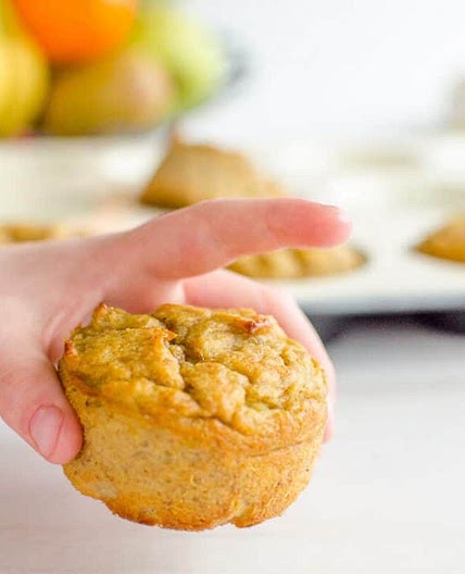 Sweet Potato Banana Muffins