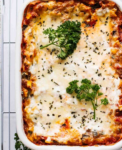 The BEST Easy Healthy Lasagna Recipe