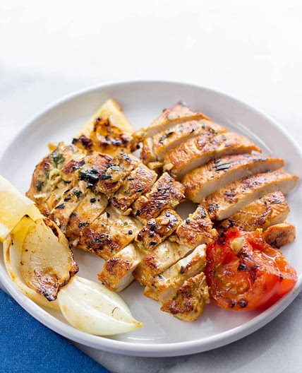 Mediterranean Grilled Chicken Breasts