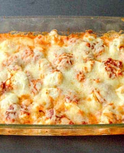Keto Pizza Casserole
