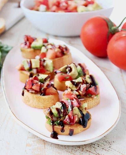 Avocado Bruschetta