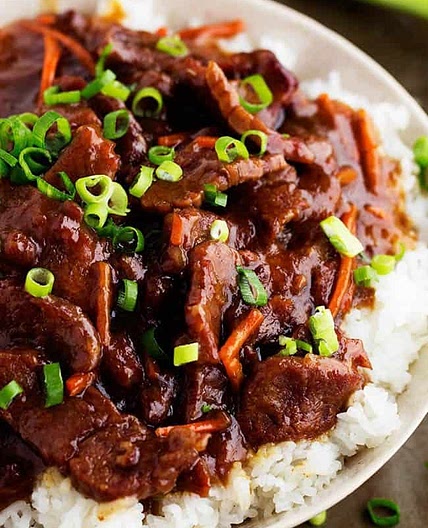 Slow Cooker Mongolian Beef
