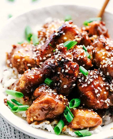 Slow Cooker General Tso's Chicken