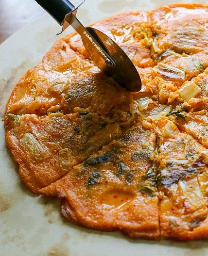 Kimchi Pancakes (Kimchi Buchimgae)