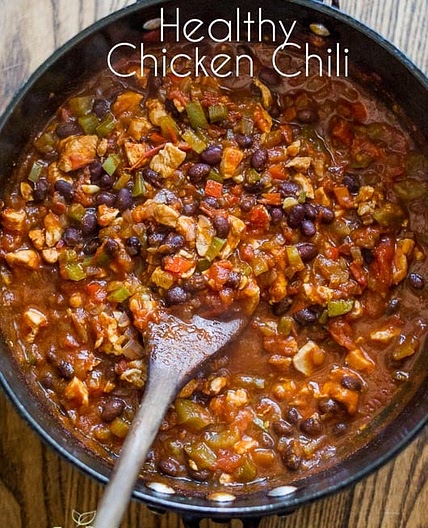 FRESH & HEALTHY CHICKEN CHILI