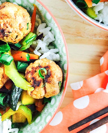 Lemongrass & Cilantro Pork Meatballs