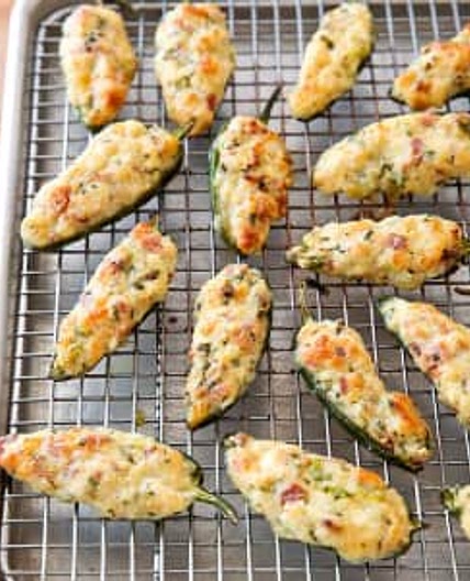 Baked Jalapeño Poppers
