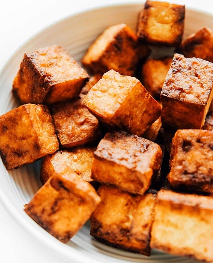 Crispy Air Fried Tofu