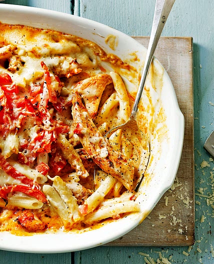 Chicken pasta bake