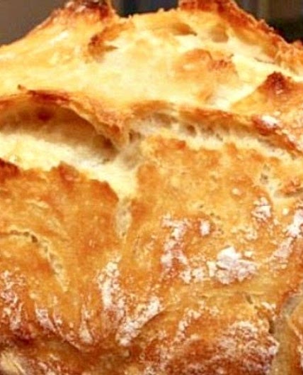 Easy, No-Knead Dutch Oven Crusty Bread