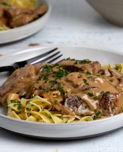 The Best Beef Stroganoff