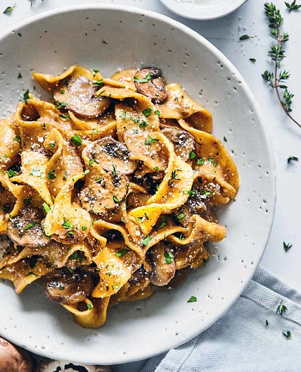 Mushroom Stroganoff