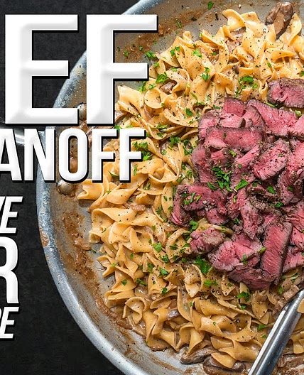 The Best Beef Stroganoff | SAM THE COOKING GUY 4K