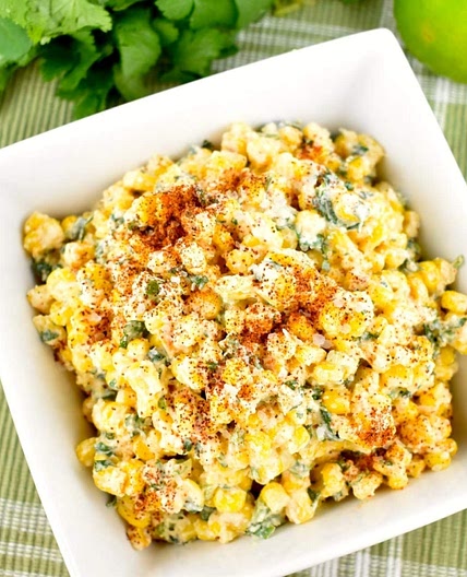 Healthy Mexican Street Corn Salad
