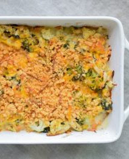 Veggie Loaded Rotisserie Chicken Casserole