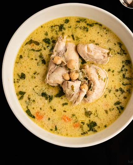 Chorba Bayda – Algerian White Chicken Soup