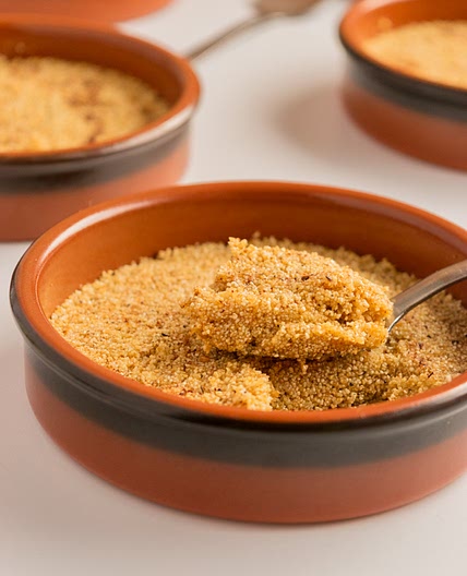 Tamina: Algerian Toasted Semolina & Honey Dessert