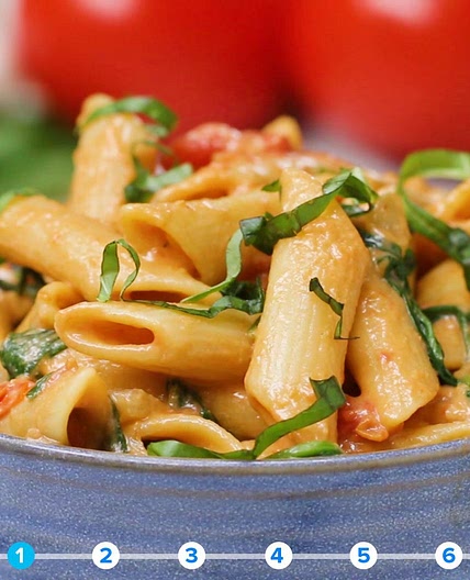 Creamy Dairy-free One Pot Pasta Recipe by Tasty