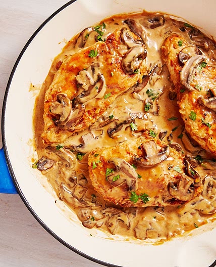 Creamy Chicken Marsala