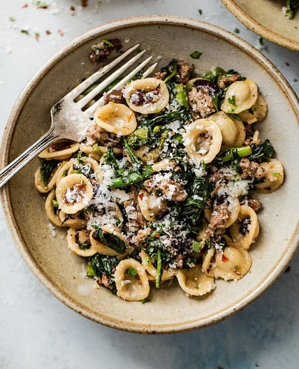 Broccoli Rabe and Sausage Pasta