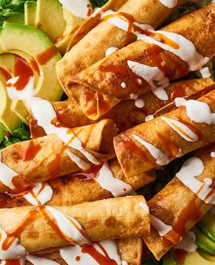 How To Make Quick and Easy Chicken Flautas
